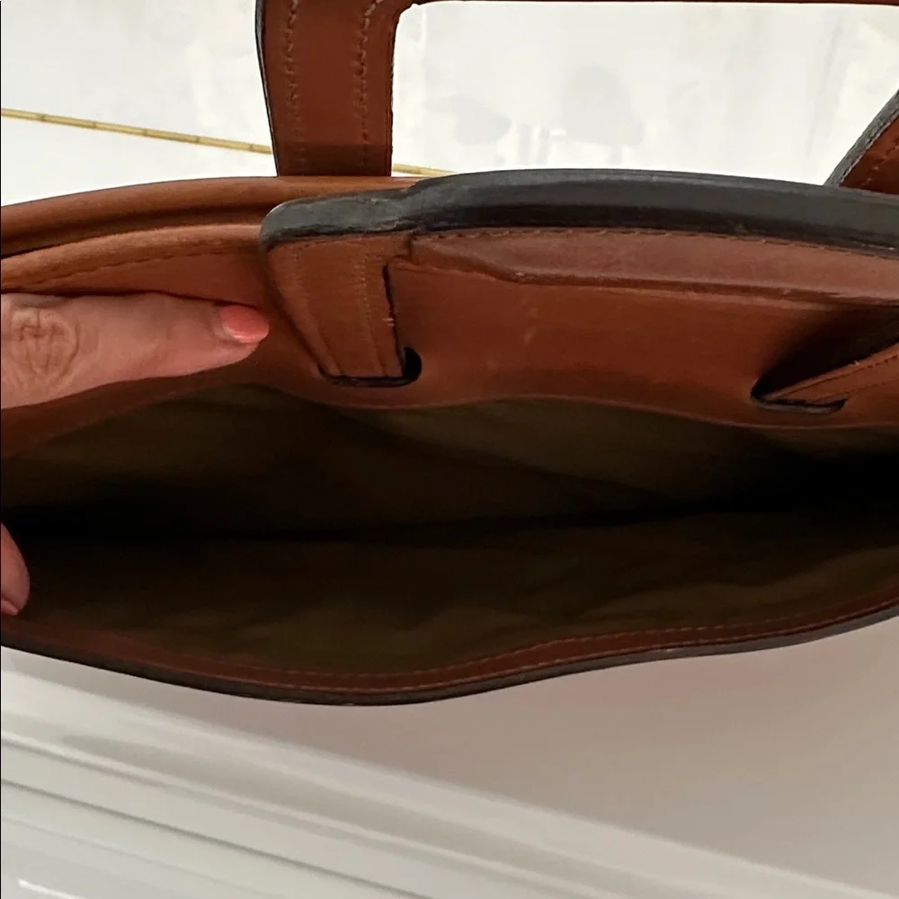 Hartmann Vintage Briefcase Document Case BeltingTan Leather Retractable Handles